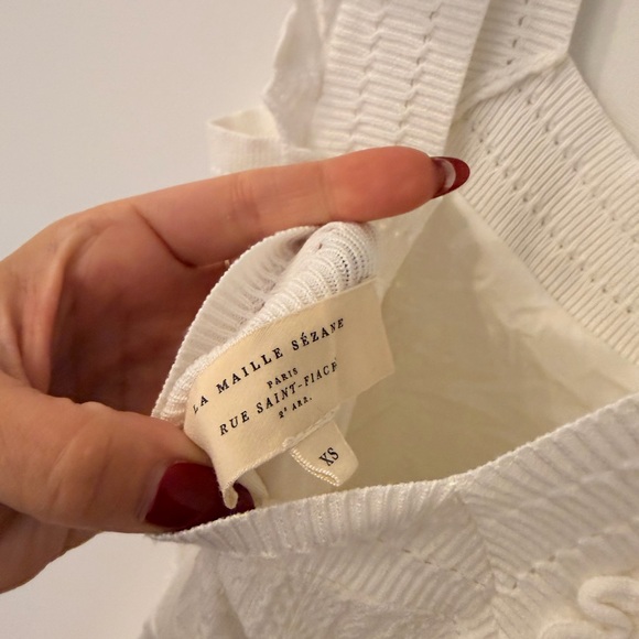 Sezane Cream Maxi Dress - Picture 5 of 6